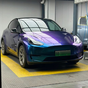 Gloss Diamond Chameleon Purple Blue Vinil Sticker Film Vinyl <b>Wrapping</b> Foil <b>Paper</b> Car Vinyl Wrap for Vehicle - Product Image 1