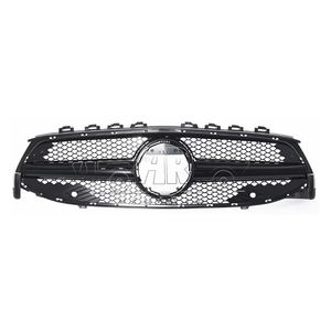 HS W118 Parrilla negra Plástico Cromo Plata Parrilla delantera del radiador Parrilla delantera para Benz <span class=keywords><strong>CLA</strong></span> Clase W118 2020 2021 2022 <span class=keywords><strong>2023</strong></span> 2024 + - Product Image 6