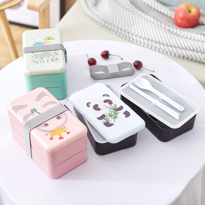 New product ideas custom logo plastic take away kids food storage container japanese lunch bento box