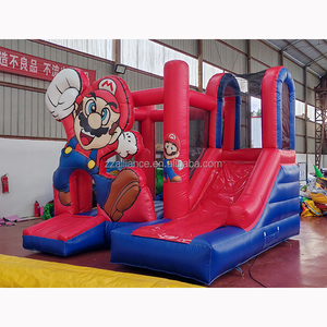 Château plein d'entrain gonflable de chien d'approvisionnement d'usine sautant la fête d'<span class=keywords><strong>anniversaire</strong></span> louant le jeu de videur - Product Image 6