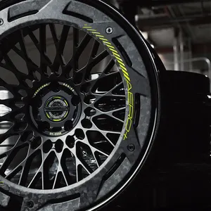 Carbon Fiber Two-piece Forged Wheels With Deep Concave Shape High Quality Ultra-light Wheels 19 20 21 22 Inch Rims