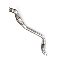 Downpipe Knalpot Racing dengan Katalis High Flow untuk Ford Mustang EcoBoost 2.3T 2013-2018 Sistem Peningkatan Performa