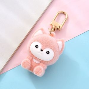 Vente en gros de porte-clés miniatures 3D en forme d'animaux de dessin animé - Pendentif en peluche mignon pour sacs, charme animal kawaii pour enfants - Product Image 3