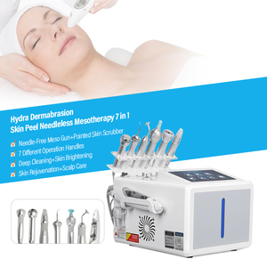 Nouvelle arrivée hydro oxigen facial 7 en 1 machine faciale de dermabrasion hydra avec injection de mésothérapie - Product Image 1