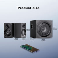 Sistema de Audio para el Hogar CKD SKD, Altavoz Multimedia para Computadora con Bluetooth, Subwoofer 2.1, Sistema de Cine en Casa, Altavoces de Bajos para TV
