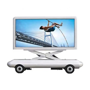 ที่กำหนดเองกลางแจ้งรถบรรทุกมือถือรถพ่วงโฆษณา P6mm P8 P10จอแสดงผล Led หน้าจอวิดีโอ LED ภาพสีเต็ม<span class=keywords><strong>2</strong></span>ปี - Product Image 2