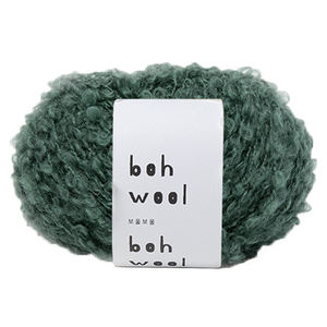 Fil à tricoter en gros Bohwool (50g) – Chenille douce et moelleuse, mélange laine, alpaga, acrylique, nylon – Origine Corée du Sud - Product Image 1