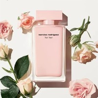Bouteille de parfum en verre à sertir carré rose 100 ml Bouteilles de recharge de parfum au design luxueux 50 ml Vaporisateur de parfum de qualité supérieure