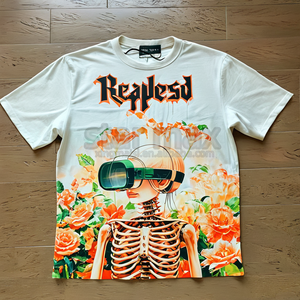 T-Shirt di Alta Qualità Streetwear per <span class=keywords><strong>Uomo</strong></span>, Stile Casual Cool, <span class=keywords><strong>Abbigliamento</strong></span> di Designer Americani - Product Image 4