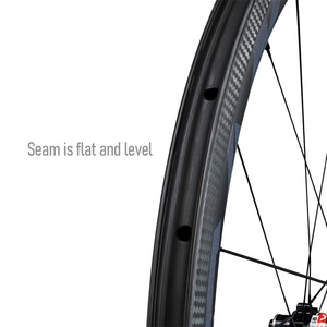 ICAN 40mm billige Carbon Fahrrad räder mit Novatec Nabe <span class=keywords><strong>Sapim</strong></span> Leader <span class=keywords><strong>Speichen</strong></span> 1313g - Product Image 4