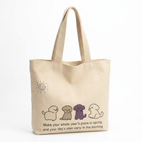 Sacs à dos scolaires promotionnels personnalisés en gros, sacs de shopping en toile vierge avec logo imprimé sur mesure, sacs à main écologiques en toile de coton
