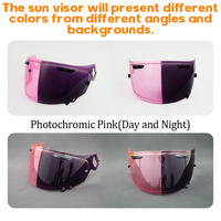 Visière de moto photochromique pour RX-7X/V RX7X CORSAIR-X NEO XD VAS-V ASTRO-GX VECTOR-X Defiant-X Quantum-X Signet-X