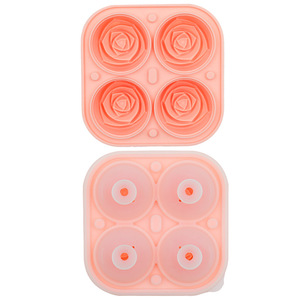 Thiết kế mới thân thiện với môi Rose Flower Silicone <span class=keywords><strong>Ice</strong></span> khuôn Cube khay <span class=keywords><strong>Ice</strong></span> Cream Maker công cụ thiết kế lãng mạn dễ dàng sử dụng tạo ra - Product Image 4