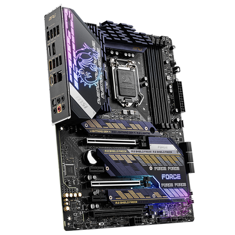 MSI MPG Z590 GAMING FORCE ATXマザーボード（中古）i9サポート