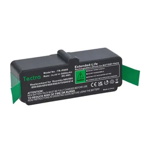 Rechargeable Cleaner Battery for iRobot Roomba 980, 960, 890, 690, 614, 900, 800, 700, 600, 500 Series and Scooba 450