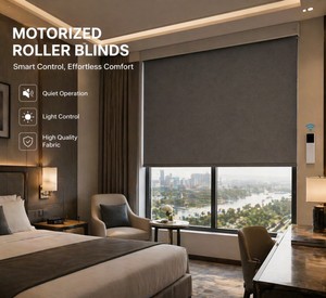 Stores occultants motorisés intelligents WiFi Google automatiques pour fenêtre - Product Image 1