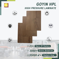 Lembaran Dekoratif HPL (High Pressure Laminate) Panel Laminasi Warna Solid untuk Furnitur, Dinding, Kabinet, Pintu, Interior