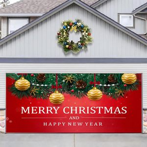Bannière de Noël pour porte de <span class=keywords><strong>garage</strong></span>, Père Noël lisant à des animaux de la forêt, couverture de porte de <span class=keywords><strong>garage</strong></span> sur le thème des bois enneigés, décorations de fête personnalisables - Product Image 3