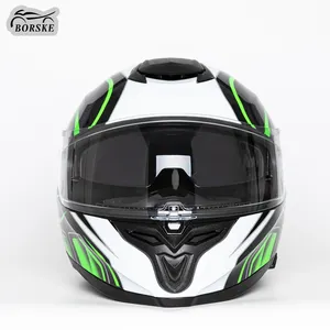 Original Design Custom Pattern Rennhelm Brille Objektiv ABS Full Face Off Road Helm DOT/ECE-zertifizierter Motorrad helm