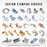 Emboutissage de métaux de haute précision, service de pressage de tôles métalliques, composants pressés à l'embutissage progressif pour applications industrielles