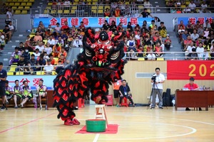 Costume de danse du lion pour <span class=keywords><strong>adulte</strong></span>, célébration du Nouvel An <span class=keywords><strong>chinois</strong></span>, mascotte, patrimoine culturel immatériel, costume de performance de danse du lion - Product Image 3