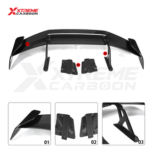 Alerón Trasero de Fibra de Carbono Estilo XTREME ADR3, Alerón de Doble Capa para Carreras, para BMW M3 M4 G80 G82 G83 - Product Image 2