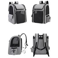 Sac à dos de transport pour fournitures d'usine, voyage extensible avec sangle de sécurité et sac pliable pour animaux de compagnie à fermeture éclair