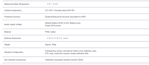 เครื่องวัดฟลูออโรมิเตอร์ดิจิตอล TP-30 สำหรับวัดสภาพแวดล้อมทางน้ำ - Product Image 3