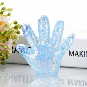 ของเล่นบีบคลายเครียดเนื้อนุ่มสีทองปาล์มผสมมอลโทส - Product Image 4