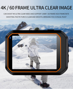 Videocamera Sportiva 4K 1080p, Fotocamera d'Azione a 360 Gradi, Videocamera HD 4K per Blogging e Vlog su <span class=keywords><strong>YouTube</strong></span> - Product Image 3