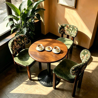 Mobilier commercial moderne pour restaurant : tables et chaises en bois, ensembles de canapés pour hôtel, sièges banquetaux, chaises et tables pour salle à manger