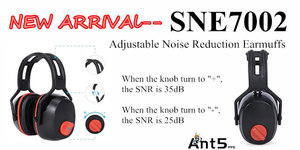 Có thể điều chỉnh earmuff cho tiếng ồn hủy bỏ an toàn bịt tai với bảo vệ thính giác cho môi trường ồn ào - Product Image 6