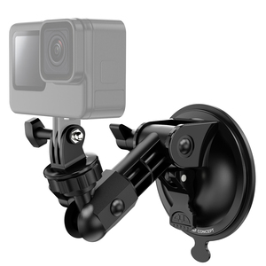 Support à ventouse K&F Concept pour DJI Osmo Pocket <span class=keywords><strong>3</strong></span>/4, support de fixation pour pare-brise de voiture, support de fixation pour tableau de bord pour DJI Osmo <span class=keywords><strong>Action</strong></span>, Insta360 - Product Image 1