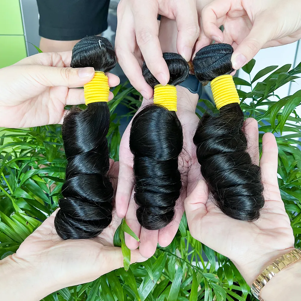 Ham güneydoğu asya sınıfı 12a bakire işlenmemiş el bağlaması postiş uzatma 60 inç 52 uzun saç toptan fiyatlar 1 parça