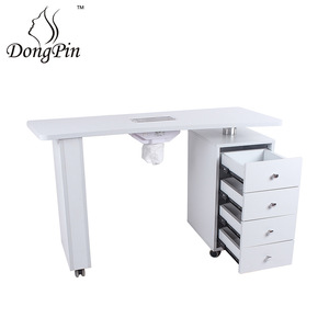 Dongpin Beauty Nail Table 3418 With Storage <b>Drawers</b> And Wheels For Salon Use - Product Image 5