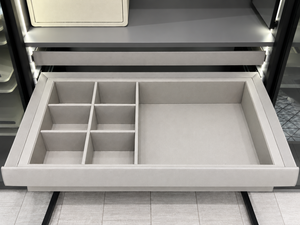 Premium Finish Modern Minimalist Fabric Storage Drawer with Multiple Sections for Closet Organization American Style - Product Image 1