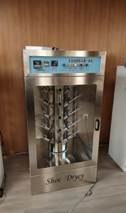 Macchina Elettrica per Lavaggio e Asciugatura Scarpe, 25 Paia, Rotazione Automatica, Acciaio Inox, Alta Capacità, Attrezzatura per Pulizia e Asciugatura per Uso Commerciale - Product Image 4