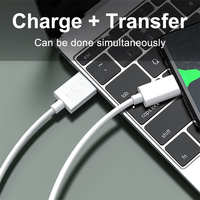 Cable USB C de Alta Velocidad 5V2A, Cable de Datos de Carga Rápida Tipo C para iPhone 15 16 17