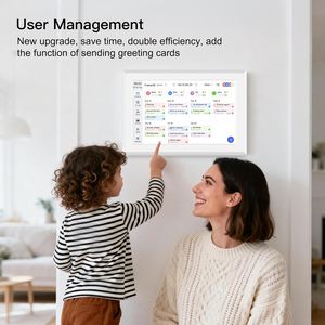 Calendario Inteligente con Pantalla Táctil INSOVISION de 10.1 Pulgadas con Video HD de 1080p, Soporte para MP3, Wi-Fi y Reloj - Product Image 4
