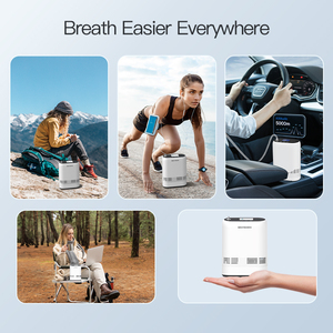 Micitech chăm sóc sức khỏe nhà sử dụng reargable du lịch mini O2 Máy phát điện 5L oxy máy thiết bị xách tay oxy Bộ tập trung - Product Image 3