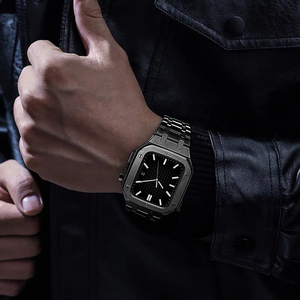 Kit de Modificación de Correa de Reloj de Metal AP, Caja de Reloj de Acero Inoxidable para <span class=keywords><strong>Apple</strong></span> <span class=keywords><strong>Watch</strong></span> Serie <span class=keywords><strong>8</strong></span> de 45 mm - Product Image 4