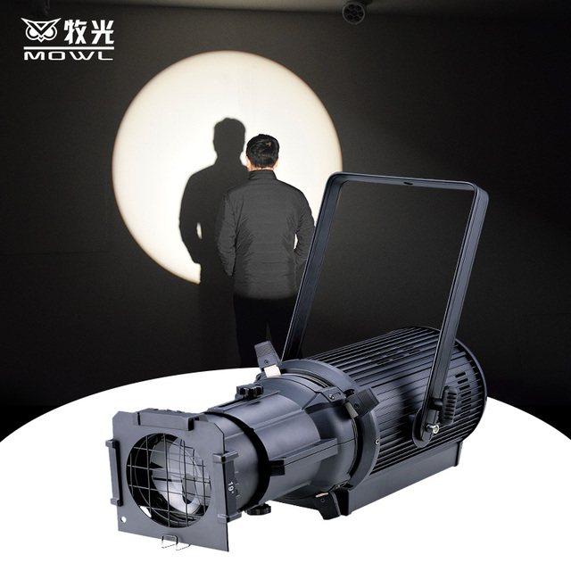 Professional 300W DMX Cob Ellipsoidal Spotlight LED Image Profile Light for Studio Theatre Churches