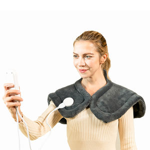 Almohadilla Térmica de 120V para Aliviar el Dolor, 10 Niveles de Temperatura, Temporizador de 2 Horas, Ajustable para Cuello y Hombros - Product Image 1