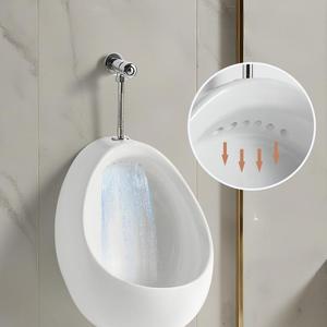 Urinario de Cerámica sin Agua para Montar en la Pared, Inodoro Masculino para Baño, Urinario Superior para Uso Comercial - Product Image 2