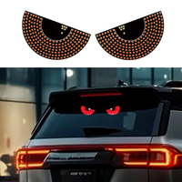 Populaire Lumière LED Voiture Yeux d'Ange Panneau Écran LED Pare-Brise Yeux de Démon Accessoires Auto