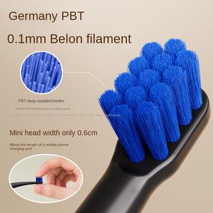 Brosses interdentaires orthodontiques spéciales à petite tête brosse à dents auxiliaire à poils allemands pour le nettoyage des dents de sagesse - Product Image 4