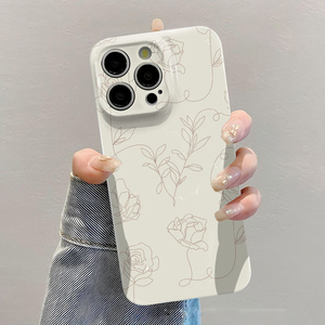 Funda Protectora Rígida <span class=keywords><strong>para</strong></span> Teléfono Móvil con Diseño Artístico de Rosas y Proceso de Impresión Fotográfica <span class=keywords><strong>para</strong></span> <span class=keywords><strong>iPhone</strong></span> 8, X, Xr, Xs, 11, 12, 13, 14, 15, 16, 17 Pro Max - Product Image 1