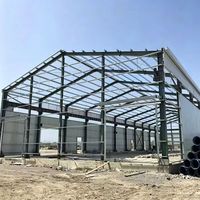 Edificio Prefabricado Personalizable de Acero para Caballos, Estructura de Acero Ligera para Establos