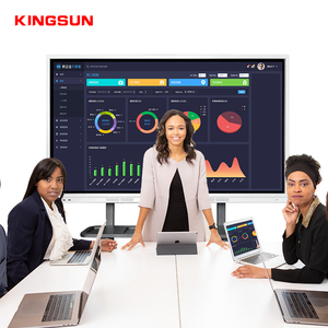 Kingsun 75 pulgadas inteligente interactivo pizarra interior de la función multi pantalla táctil infrarroja tablero blanco - Product Image 2