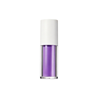Flacon pompe cosmétique sans air 30 ml avec impression de logo, tête de pompe pour lotion corporelle en PP 18 mm/410